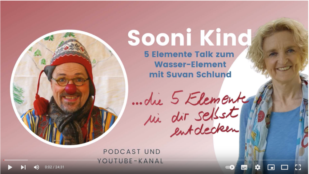 5 Elemente Talk zum Wasser Element mit Suvan Schlund